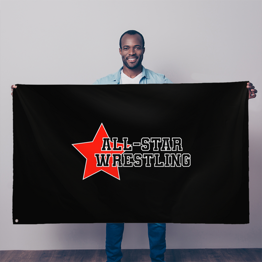 All Star (USA) "All Star Wrestling" Flag