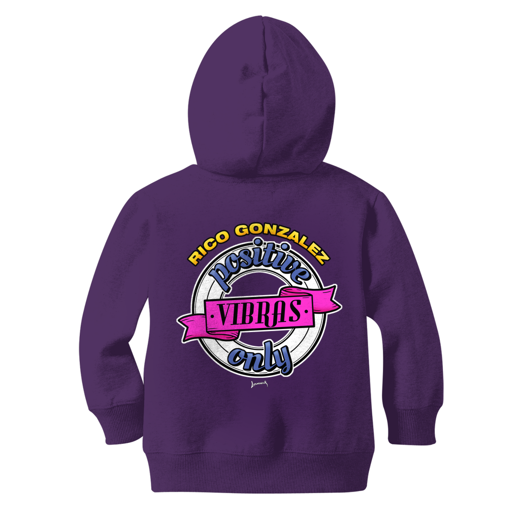 Rico Gonzalez (MEX) "Positive Vibras" Youthwear Zip Hoodie