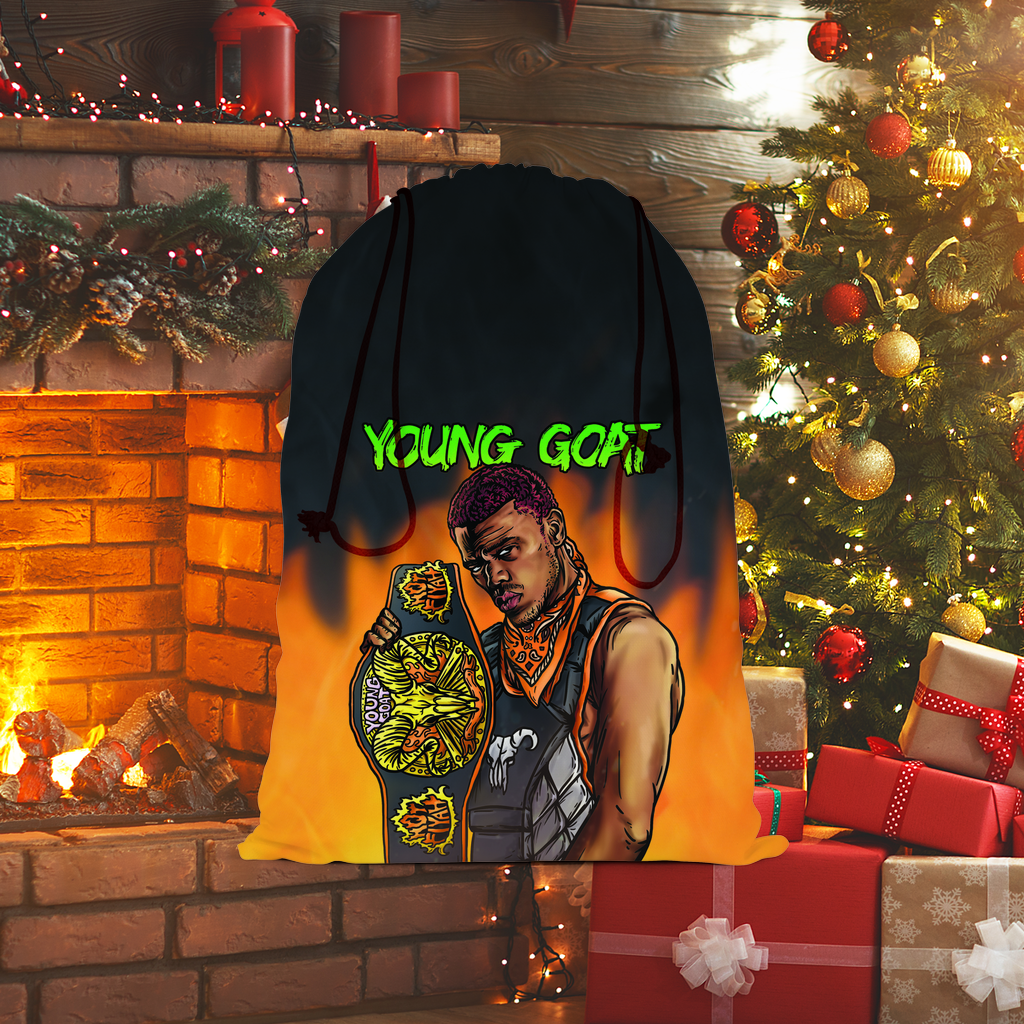 Myron Reed (USA) "Young Goat" Drawstring Bag