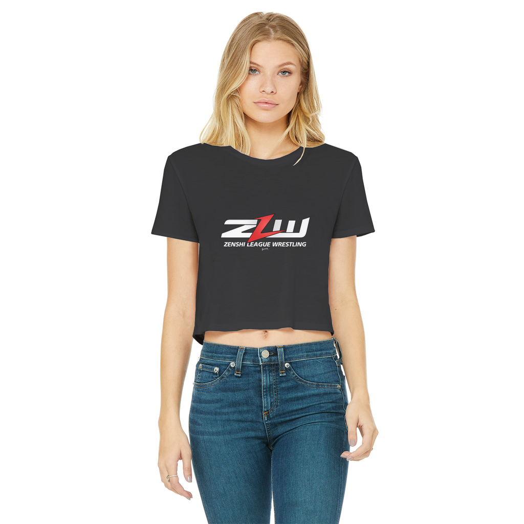 Zenshi League Wrestling (USA) Women's Wear Crop Top