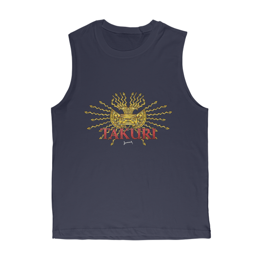 Takuri (USA) "Golden Sun" Muscle Tank Top