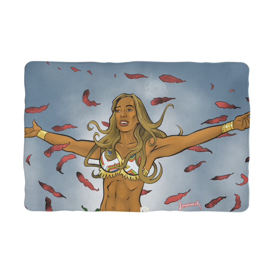 Karissa Rivera (USA) "Feathers"  Pet Blanket