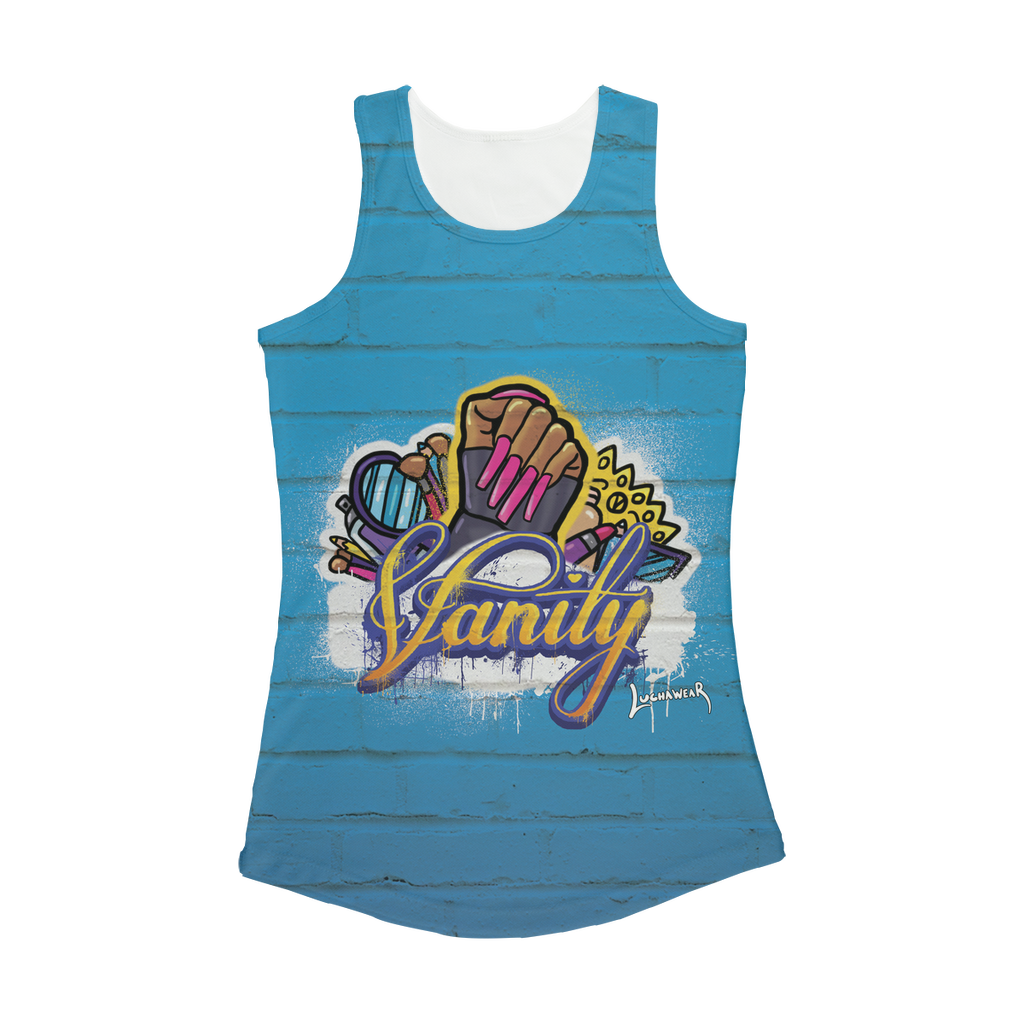 Vanity (USA) "Wall Glam" Women's Activewear Tank Top