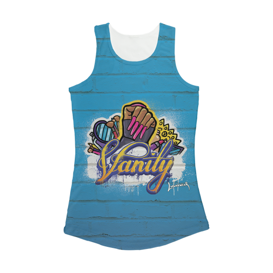 Vanity (USA) "Wall Glam" Women's Activewear Tank Top