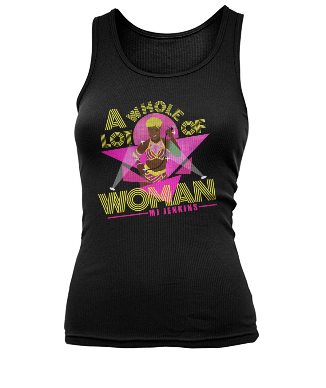 MJ Jenkins "Spotlights Glaring" Pink