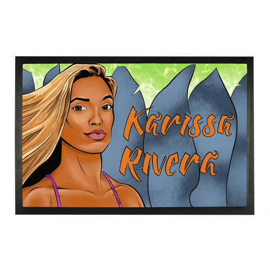 Karissa Rivera (USA) "Portrait" Doormat