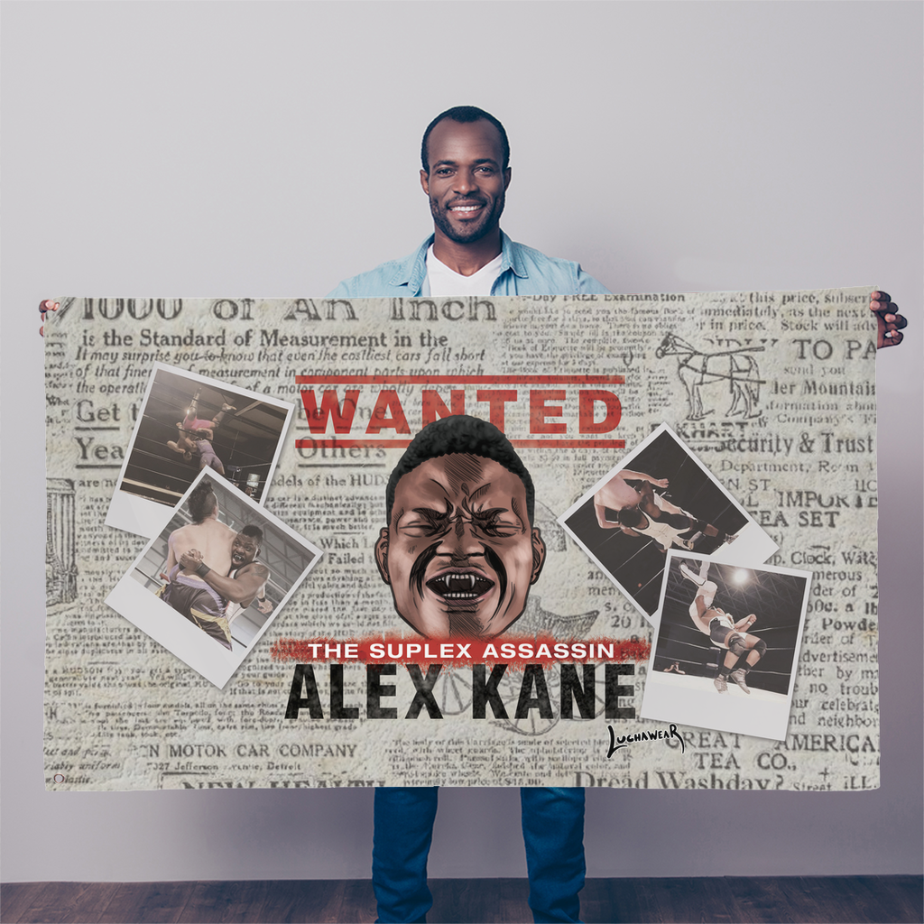 Alex Kane (USA) "Wanted" Flag