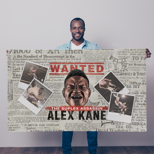 Alex Kane (USA) "Wanted" Flag