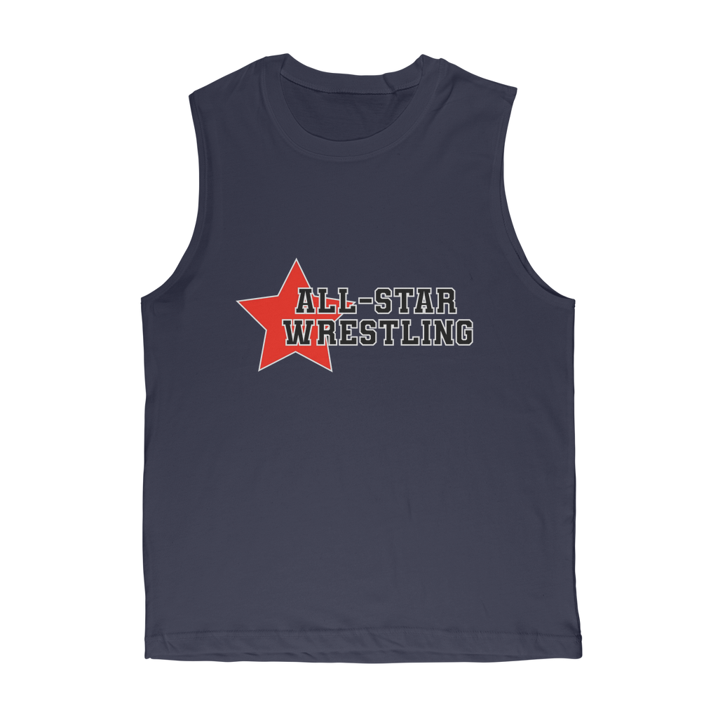 All Star (USA) "All Star Wrestling" Muscle Tank Top