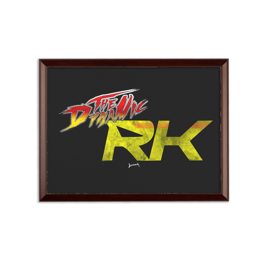 Rook Kelly (USA) "Street Fighter" Wall Art Plaque