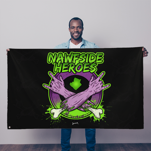 Nawfside Heroes (USA) "Coat of Arms" Flag