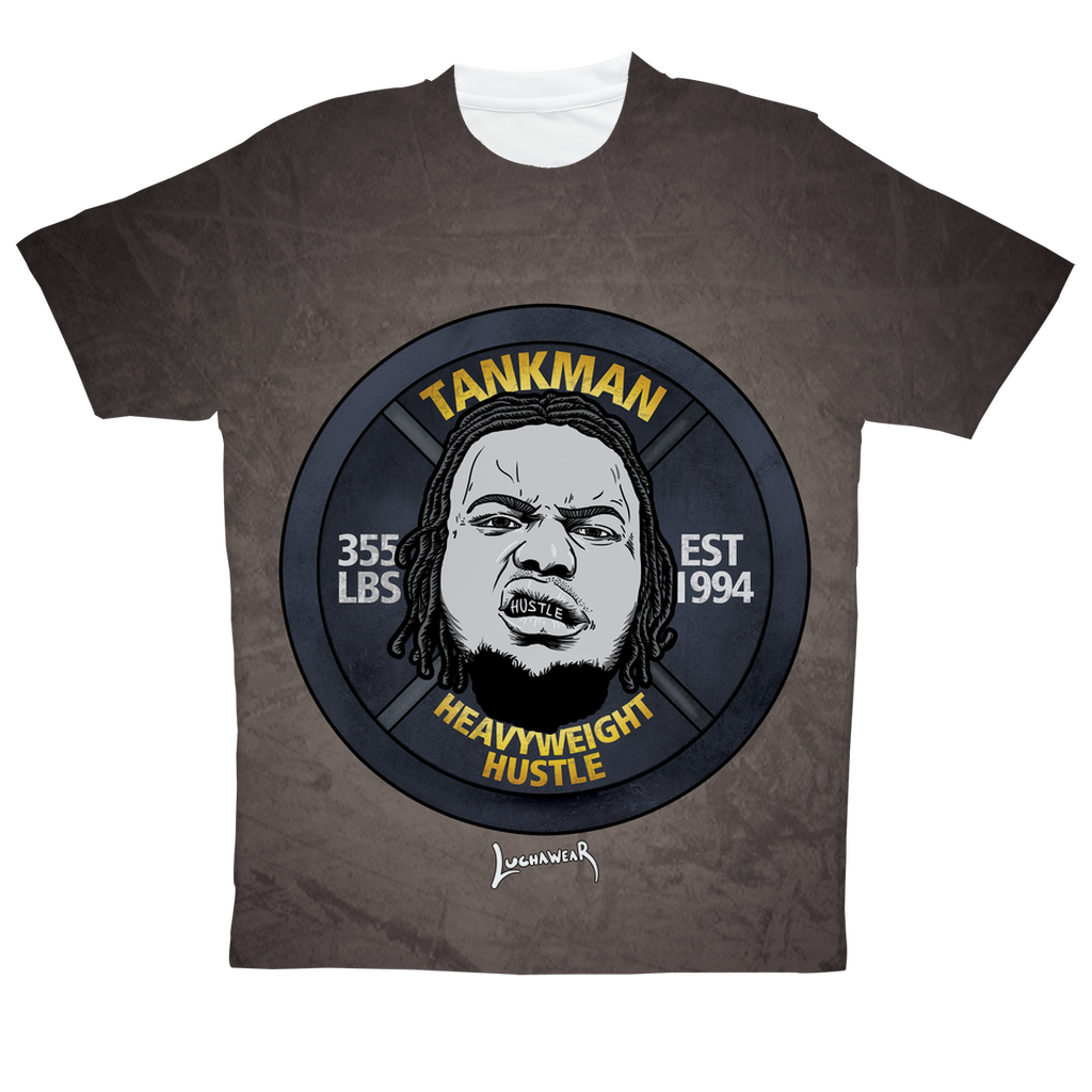 Calvin Tankman (USA) "Heavyweight Hustle" Unisex Activewear Tee
