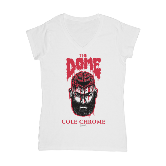 Cole Chrome (USA) The Dome Women's Wear V-Neck T-Shirt