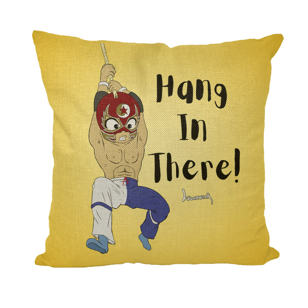 Shynron (USA) "Hang in There" Throw Pillow