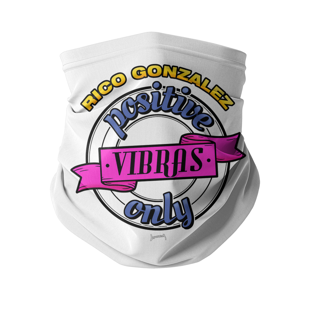 Rico Gonzalez (MEX) "Positive Vibras" Neck Gaiter