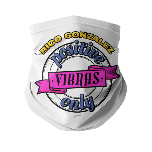 Rico Gonzalez (MEX) "Positive Vibras" Neck Gaiter