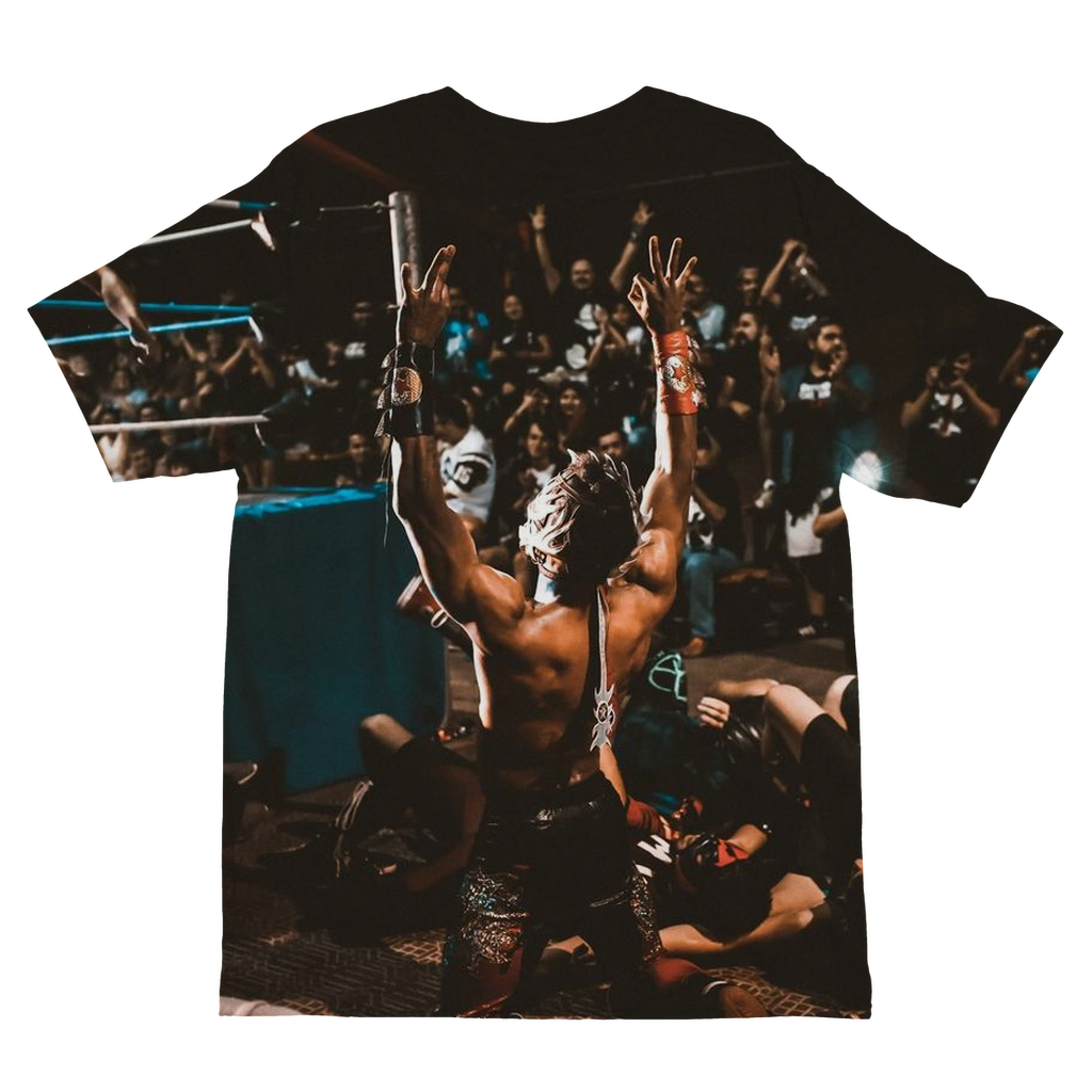 ZENSHI (USA) "Double Moonsault" Kids T-Shirt