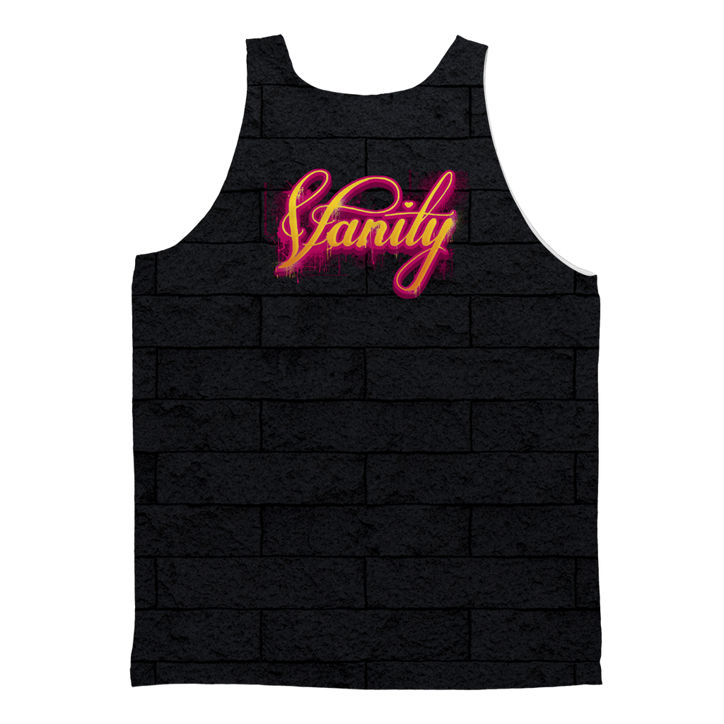 Vanity (USA) "Graffiti Portrait" Unisex Tank Top