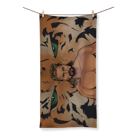 Brian Pillman Jr. (USA) "Tiger Power" Home and Beach Towel