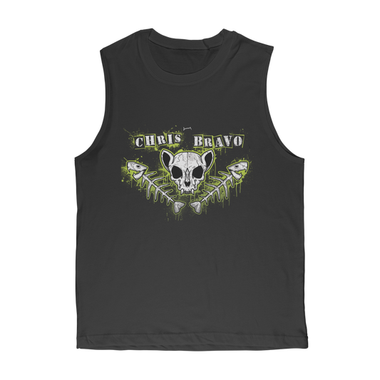 Chris Bravo (BOL) "Fish Bonez" Muscle Tank Top