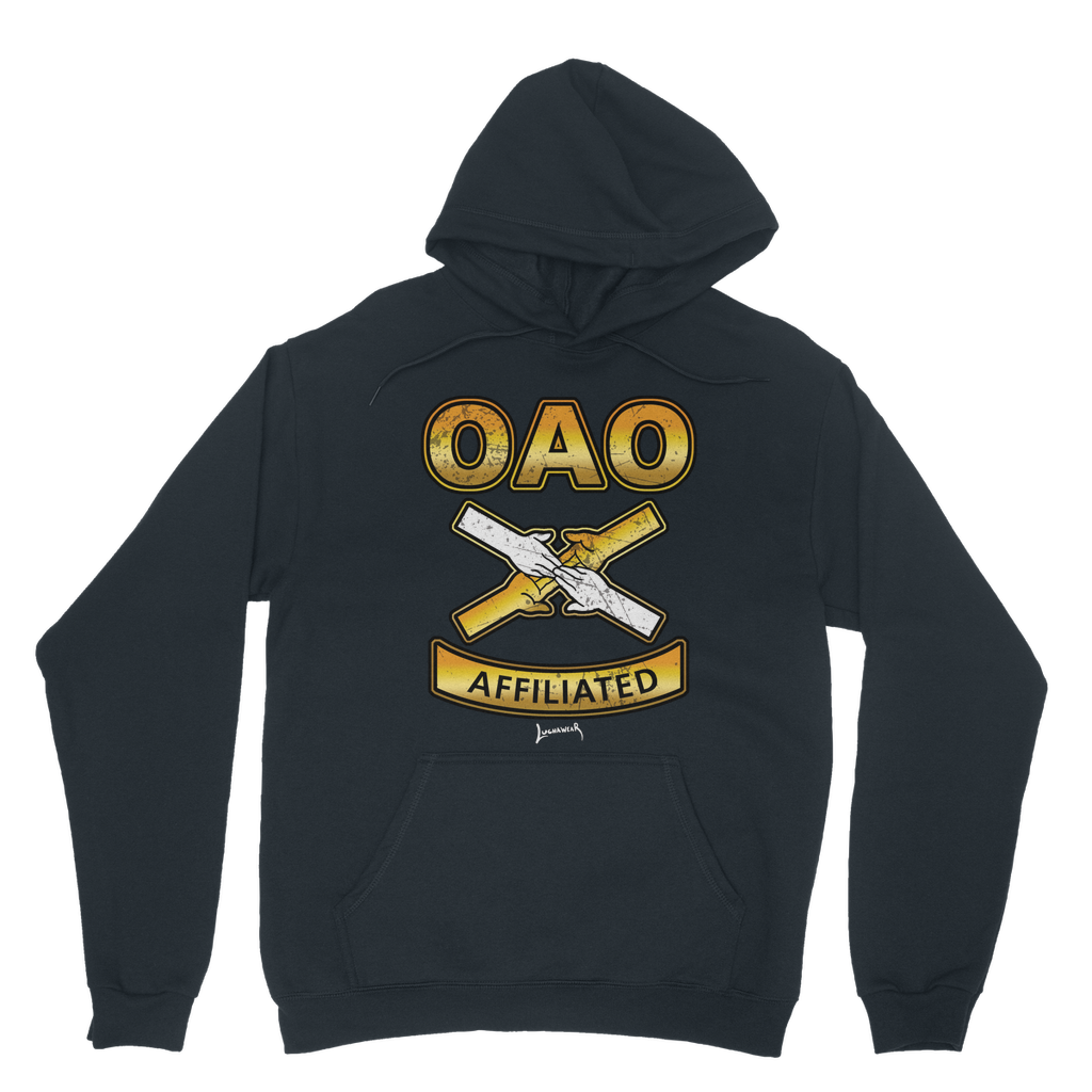Over All Obstacles (USA) "Coat of Arms" Pullover Hoodie