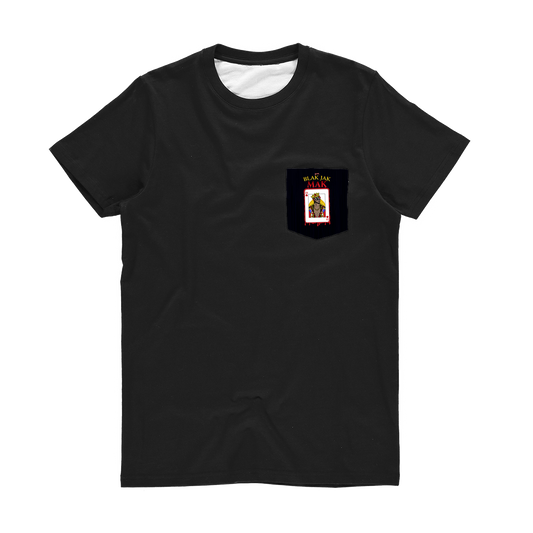 Blak Jak Mak (USA) "King" Unisex Pocket Tee