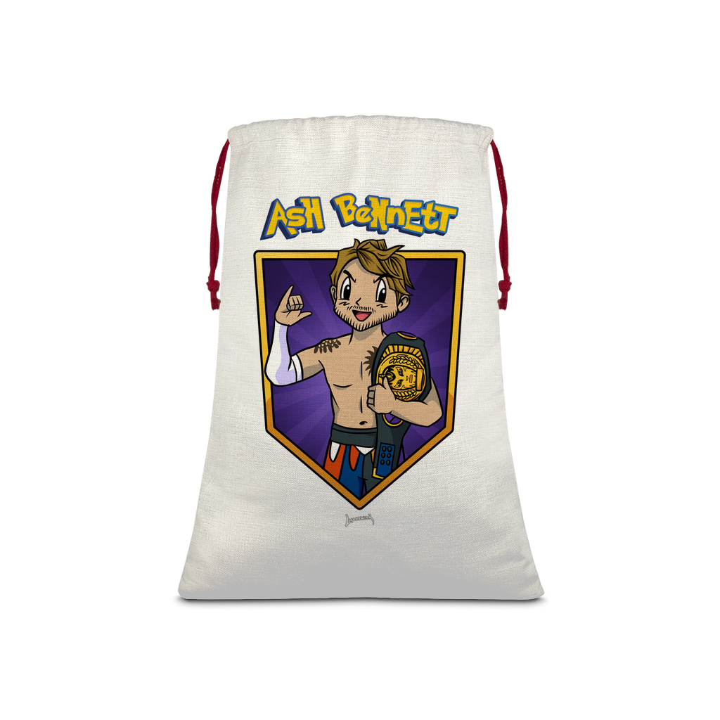 Ash Bennett (USA) "Champ" Drawstring Bag
