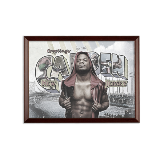 Desean Pratt (USA) "Greetings from Camden" Wall Art Plaque