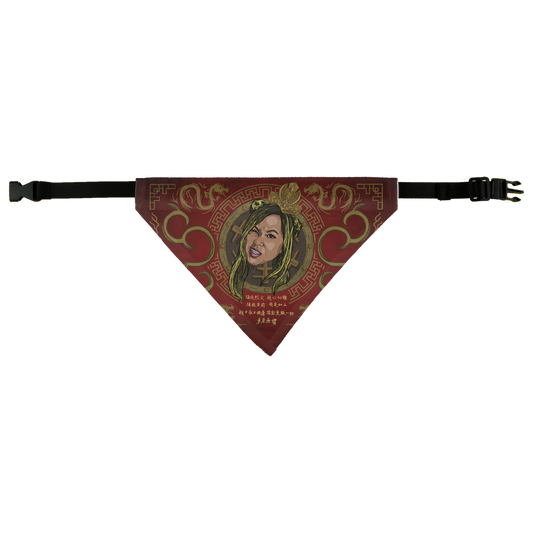 Zeda Zhang (USA) "Tradition" Doggie/ Pet Bandana