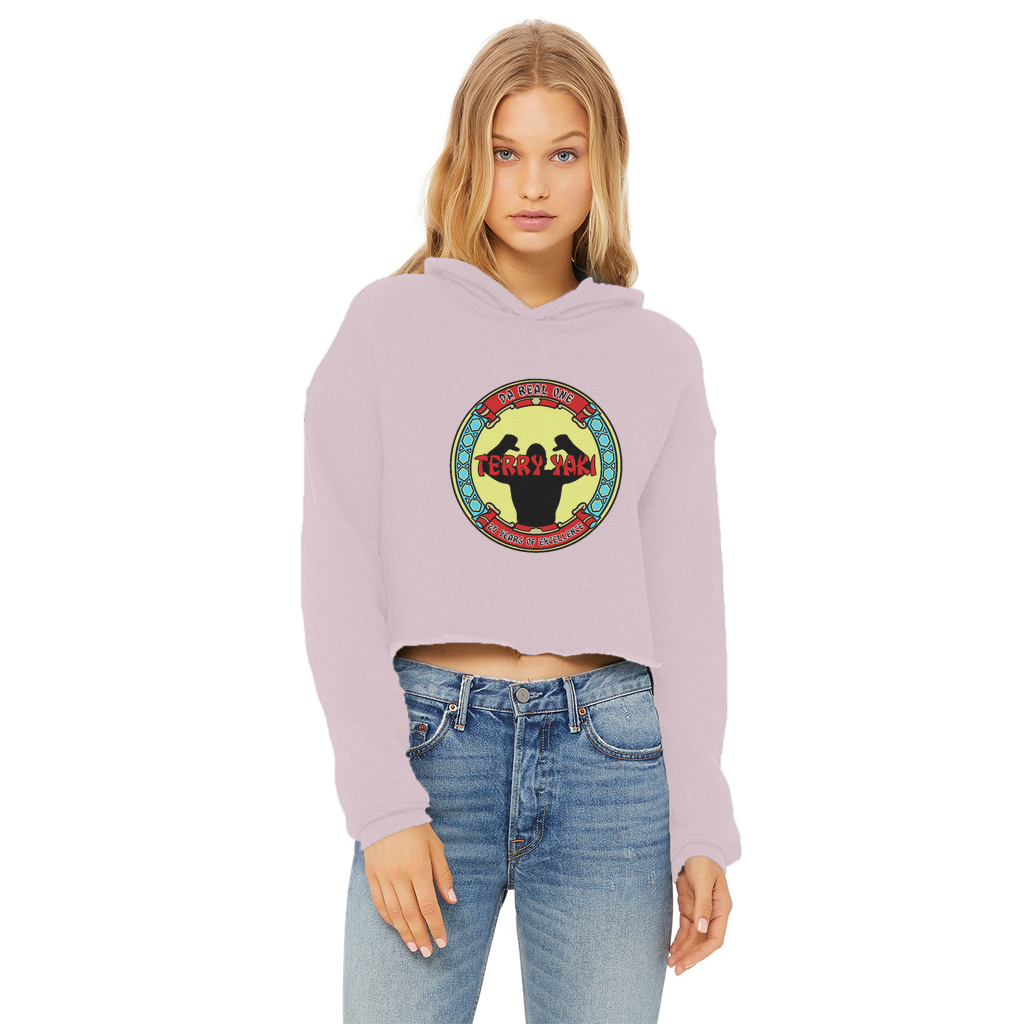 Terry Yaki (USA) "Da Real One" Women's Wear Crop Top Hoodie
