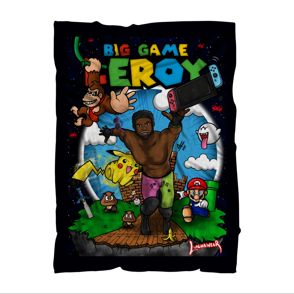 Get your game on! (USA) "Leroy Green" Throw Blanket