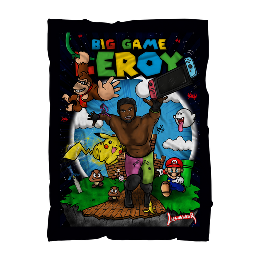 Get your game on! (USA) "Leroy Green" Throw Blanket
