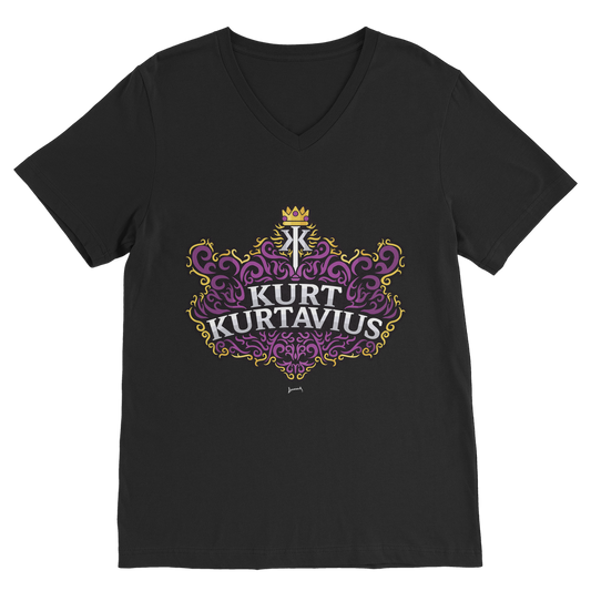 Kurt Kurtavious (USA) "Royalty " V Neck Tee
