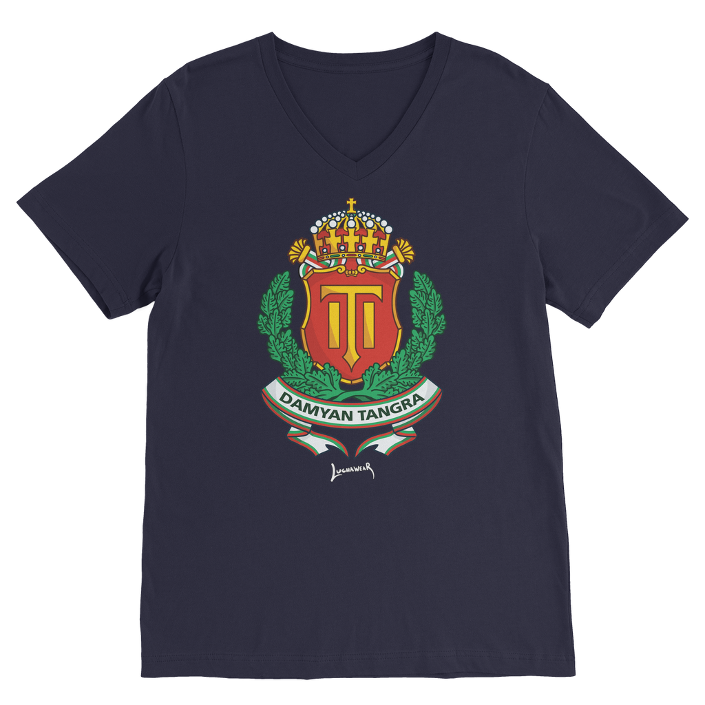 Damyan Tangra (BGR) "Coat of Arms" V Neck Tee
