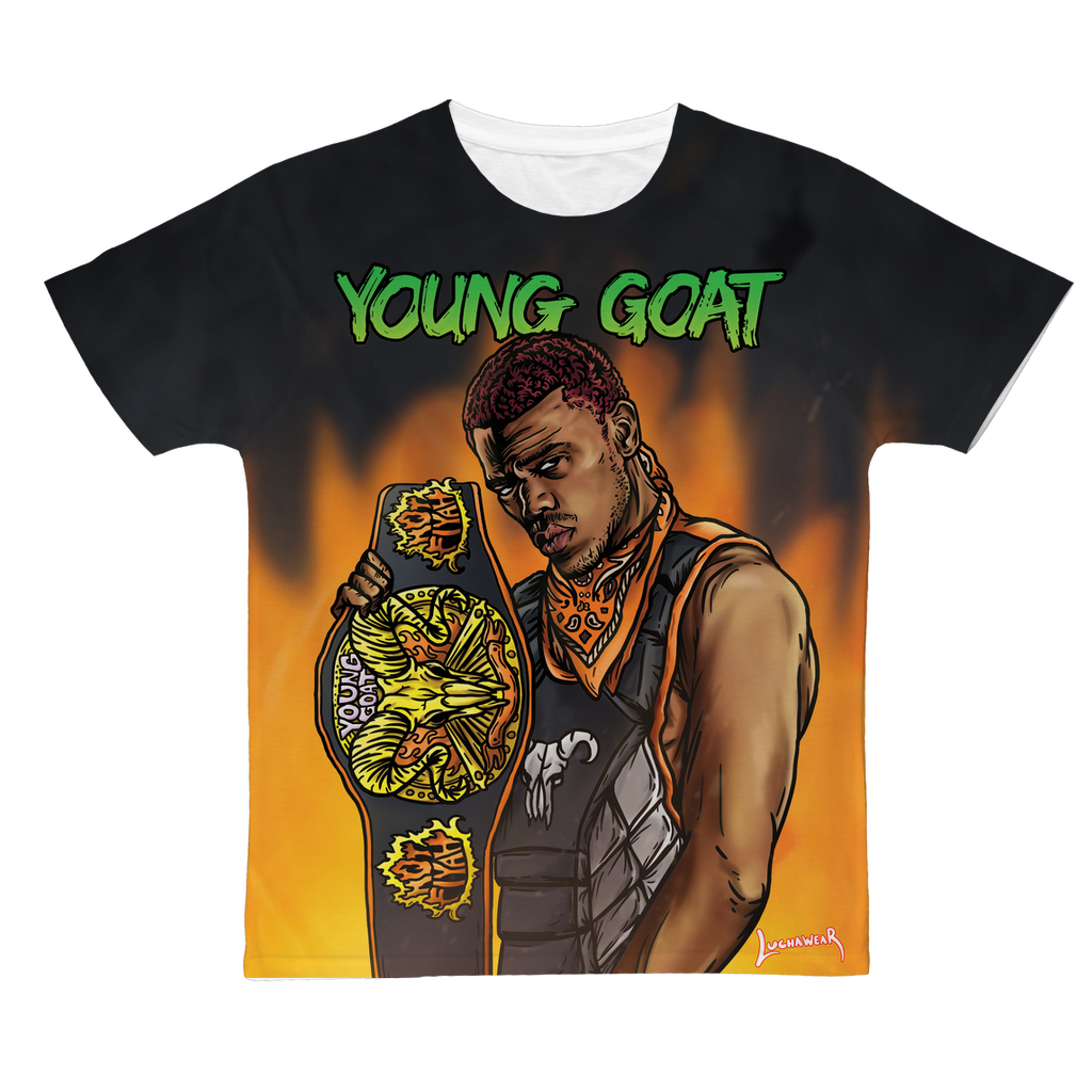 Myron Reed (USA) "Young Goat" Unisex Designer Tee