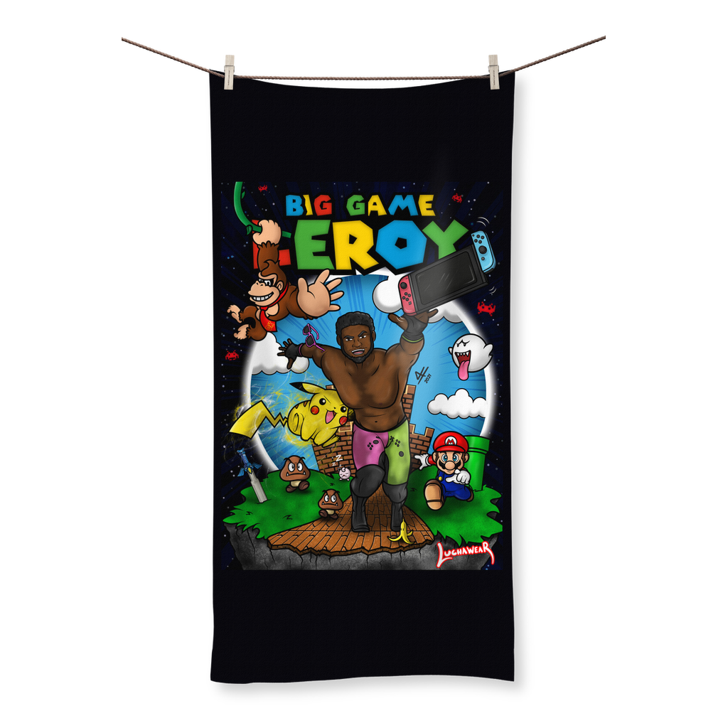Get your game on! (USA) "Leroy Green" Home and Beach Towel
