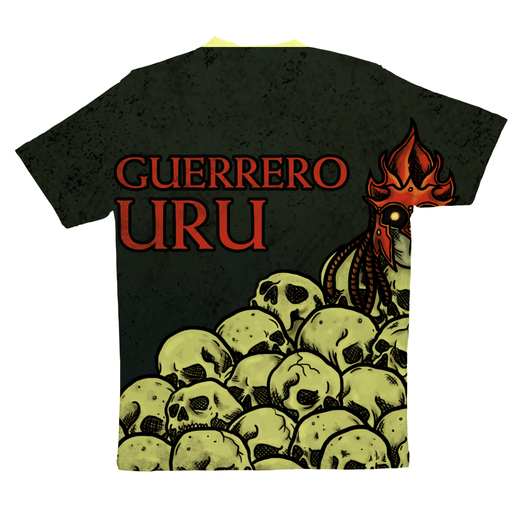 Guerrero Uru (BOL) "Skulls" Unisex Activewear Tee