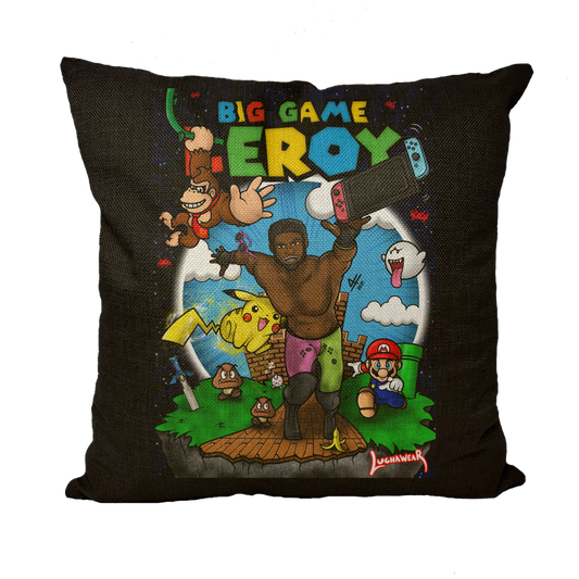 Get your game on! (USA) "Leroy Green" Throw Pillow with Insert