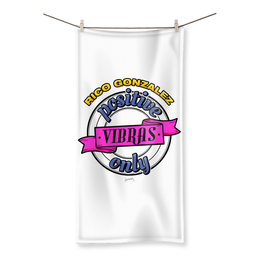 Rico Gonzalez (MEX) "Positive Vibras" Home and Beach Towel