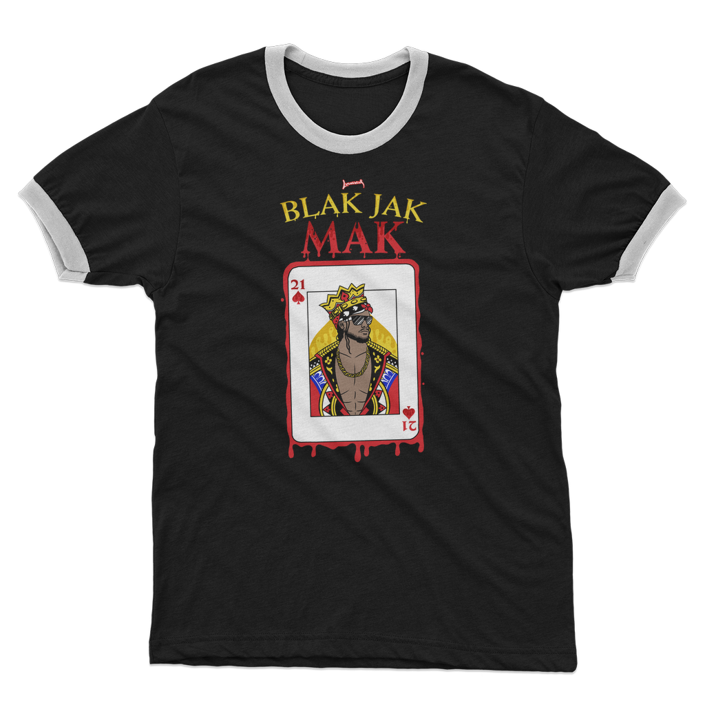Blak Jak Mak (USA) "King" Ringer Tee