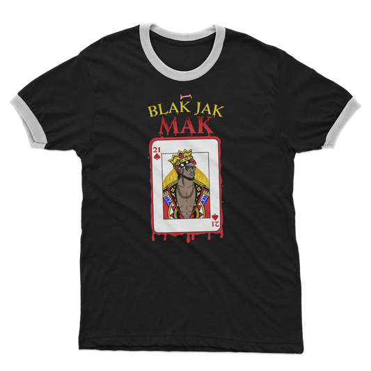 Blak Jak Mak (USA) "King" Ringer Tee