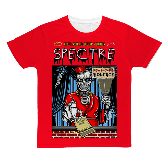 Spectre (USA) "1st Edition Red" Unisex Designer Tee