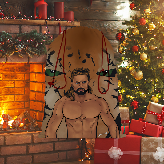 Brian Pillman Jr. (USA) "Tiger Power" Drawstring Bag