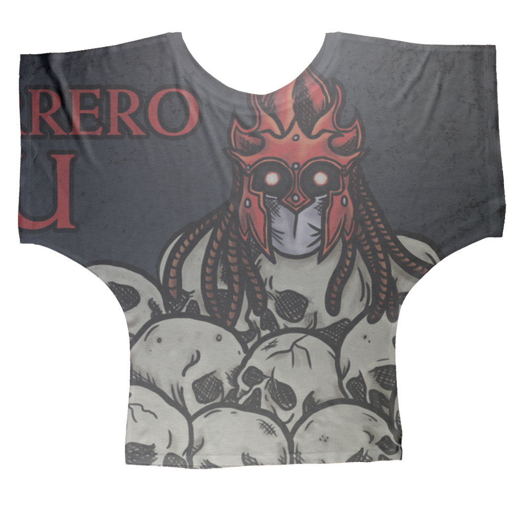 Guerrero Uru (BOL) "Skulls" Women's Wear Batwing Top