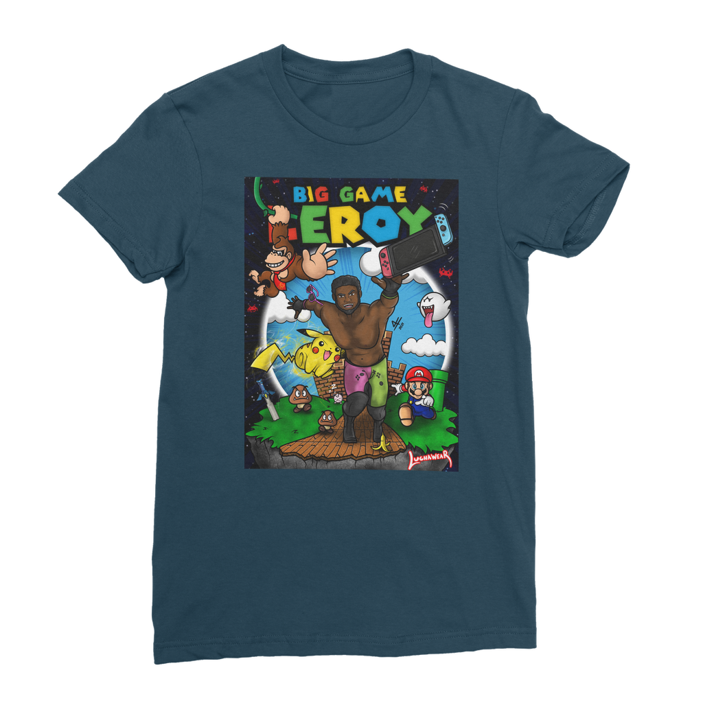 Get your game on! (USA) "Leroy Green" Women's Wear T-Shirt