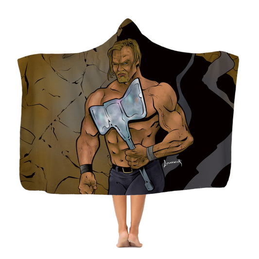 Alex Hammerstone (USA) "Stormbreaker" Hooded Blanket