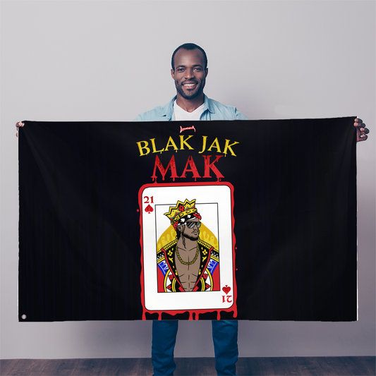 Blak Jak Mak (USA) "King" Flag