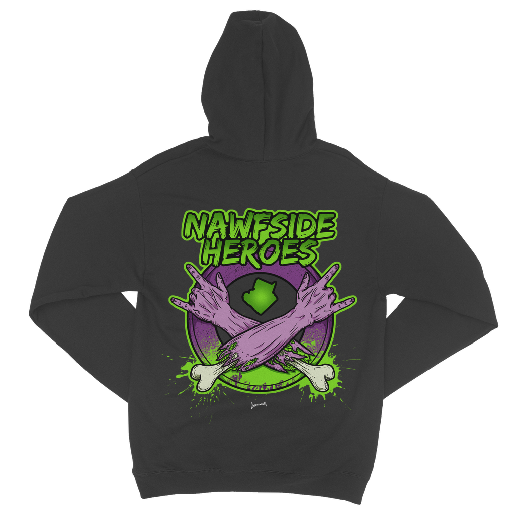 Nawfside Heroes (USA) "Coat of Arms" Zip Hoodie