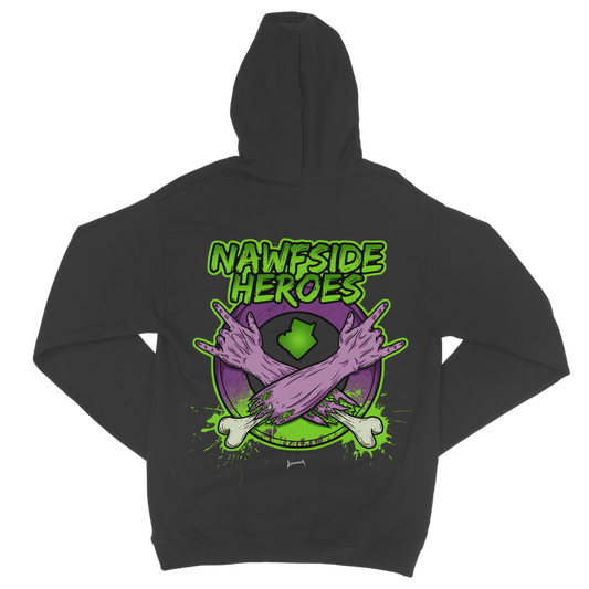 Nawfside Heroes (USA) "Coat of Arms" Zip Hoodie