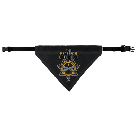 Renegade Enforcer (USA) "My Word is Law" Doggie/ Pet Bandana